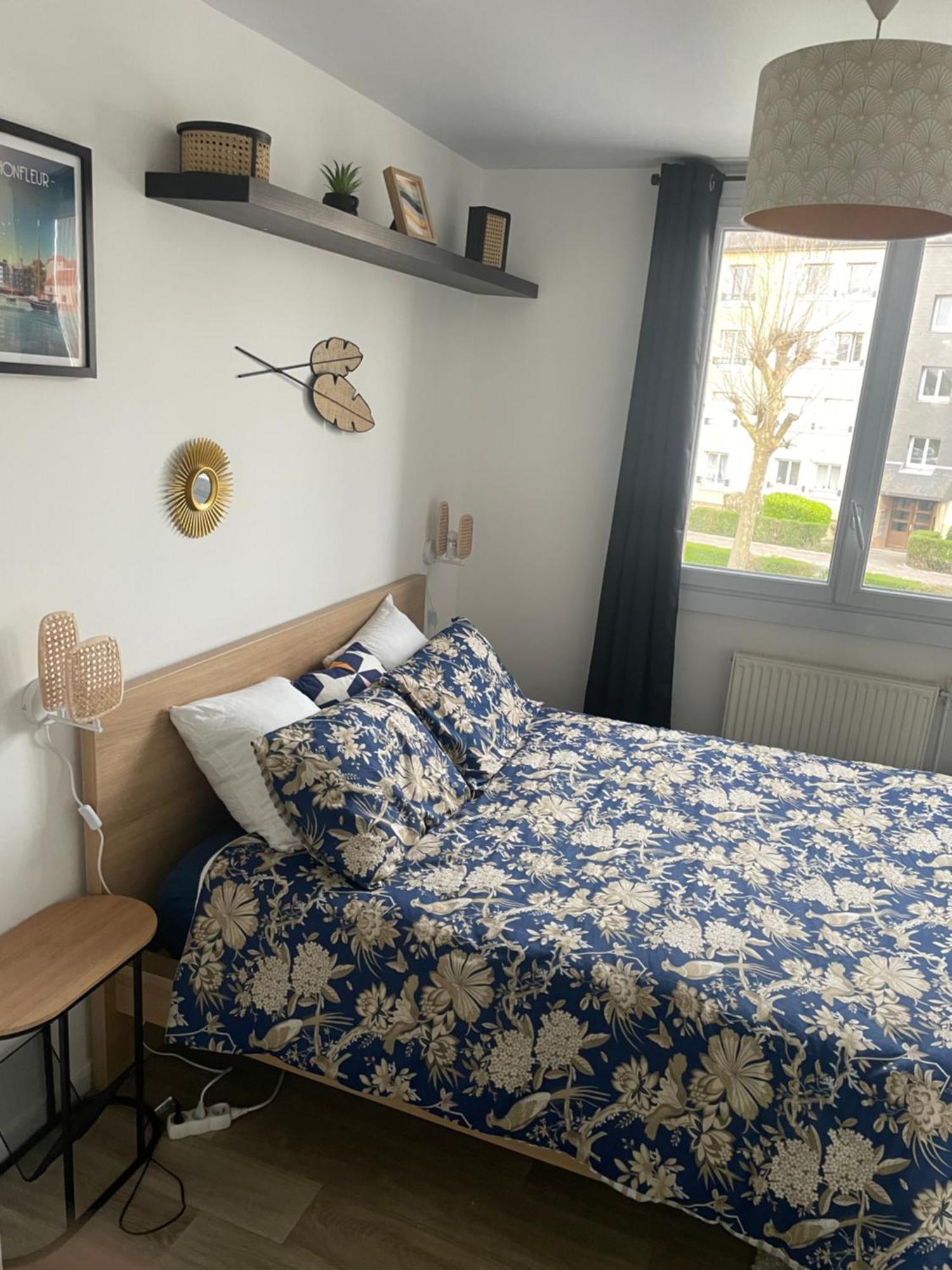 Bel Appartement Spacieux ,Convivial De 3 Chambres Avec Parking Prive Secure Caen Exterior foto